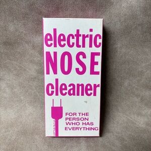Faux Electric NOSE Cleaner For The Person Who Has Everything /FunTricks Gift